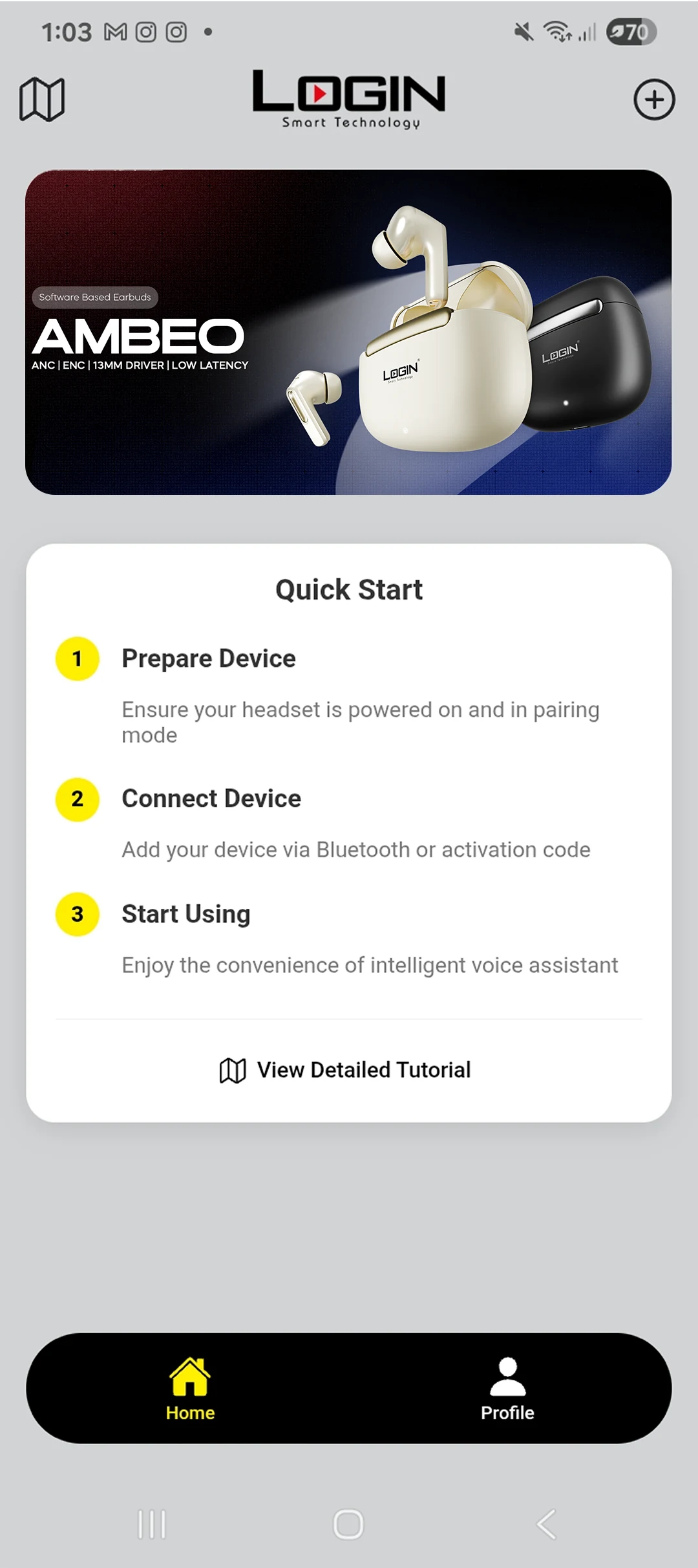 Login Vibe screenshot