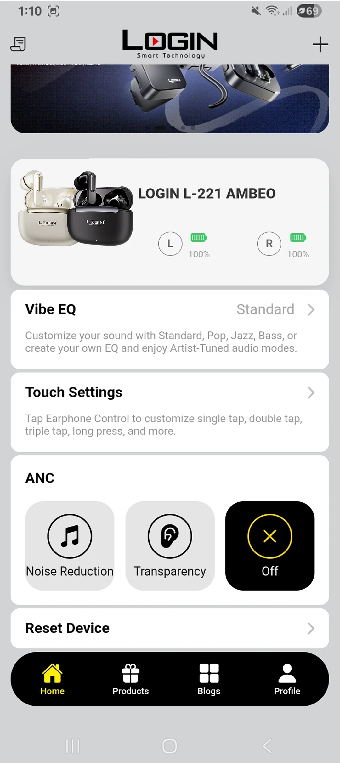Login Vibe screenshot